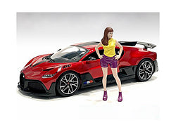 "Girls Night Out" Cara Accessory Figure for 1/18 Scale Models by American Diorama
