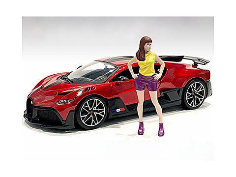 "Girls Night Out" Cara Figure for 1/18 Scale Models by American Diorama