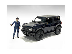 "The Dealership" Male Salesperson Accessory Figure for 1/18 Scale Models by American Diorama