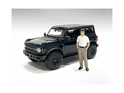 "The Dealership" Customer #1 Figure for 1/18 Scale Models by American Diorama