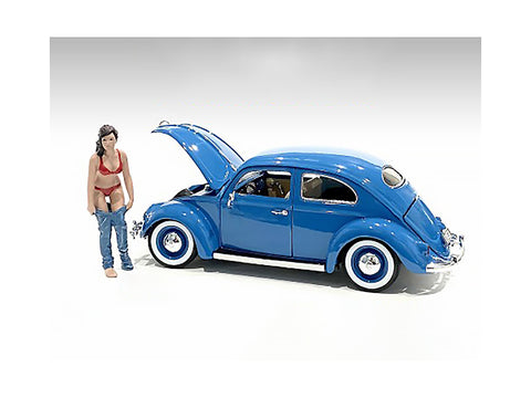 "Beach Girl" Gina Figure for 1/18 Scale Models by American Diorama
