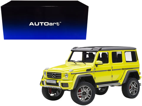 Mercedes Benz G500 4X4 2 Electric Beam/ Yellow 1/18 Model by AUTOart