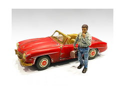 "Auto Mechanic" Chain Smoker Larry Figure for 1/24 Scale Models by American Diorama
