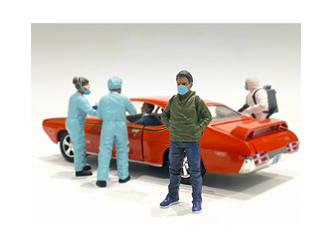 "Hazmat Crew" Figure #5 for 1/24 Scale Models by American Diorama