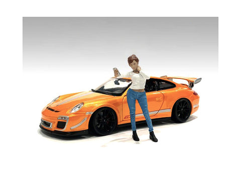 "Car Meet Series 1" Figure #1 for 1/24 Scale Models by American Diorama