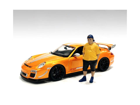 "Car Meet Series 1" Figure #2 for 1/24 Scale Models by American Diorama