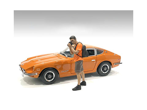 "Car Meet Series 2" Figure #6 for 1/24 Scale Models by American Diorama