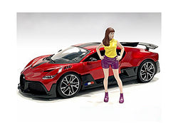 "Girls Night Out" Cara Accessory Figure for 1/24 Scale Models by American Diorama
