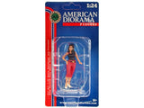 "Pin-Up Girls" Carroll Accessory Figure for 1/24 Scale Models by American Diorama