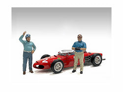 "Racing Legends" 50's Figures (2 Piece Set) for 1/43 Scale Models by American Diorama