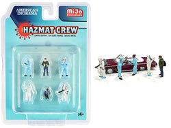 "Hazmat Crew" (6 Piece Figure Set) for 1/64 Scale Models by American Diorama