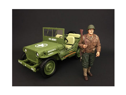 "US Army" WWII Figure #1 For 1/18 Diecast Models by American Diorama