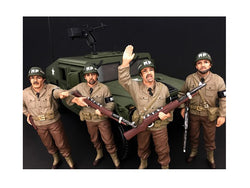 "US Army" WWII MP (4 Piece Figure Set) For 1/18 Diecast Models by American Diorama