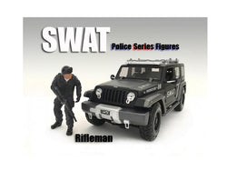 "SWAT" Team Rifleman Accessory Figure For 1/18 Diecast Models by American Diorama