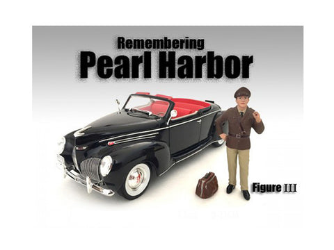 "Remembering Pearl Harbor" Figure #3 For 1:18 Diecast Models by American Diorama