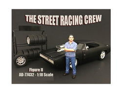 "Street Racing Crew" Accessory Figure #2 For 1/18 Diecast Models by American Diorama
