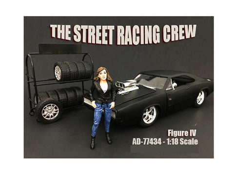 "Street Racing Crew" Figure #4 For 1:18 Diecast Models by American Diorama