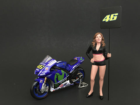 "Paddock Girl" Figure For 1:18 Diecast Models by American Diorama