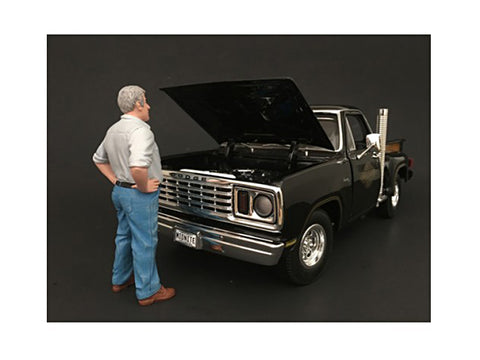 "1970's Era" Figure #5 For 1:18 Scale Diecast Models by American Diorama