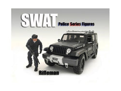 "SWAT" Team Rifleman Figure For 1/24 Scale Diecast Models by American Diorama