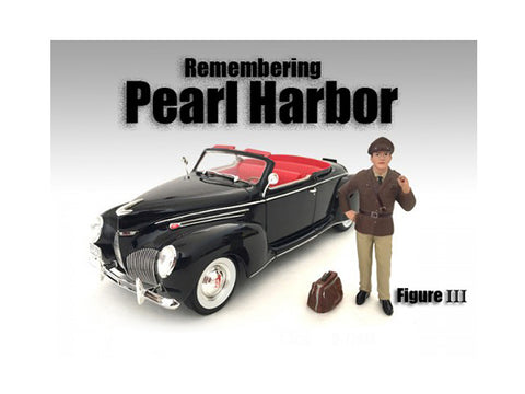 "Remembering Pearl Harbor" Figure #3 For 1:24 Scale Diecast Models by American Diorama