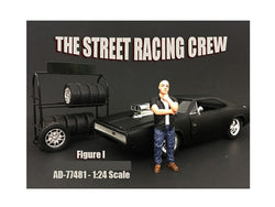 "Street Racing Crew" Figure #1 For 1/24 Diecast Models by American Diorama