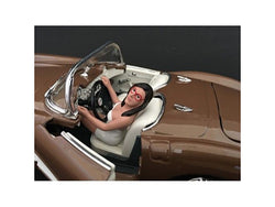 "Female Driving" Figure For 1/18 Diecast Models by American Diorama