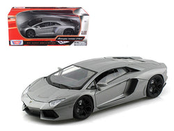 Lamborghini Aventador LP700-4 Grey 1/18 Diecast Model Car by Motormax