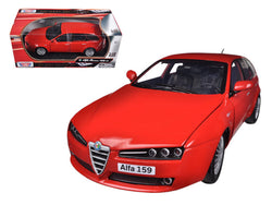 Alfa Romeo 159 SW Red 1/18 Diecast Model Car by Motormax