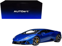 Lamborghini Huracan EVO Blu Nethuns Blue 1/18 Model Car by AUTOart