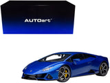 Lamborghini Huracan EVO Blu Nethuns Blue 1/18 Model Car by AUTOart