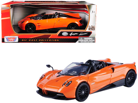 Pagani Huayra Roadster Orange 1/24 Diecast Model Car by Motormax