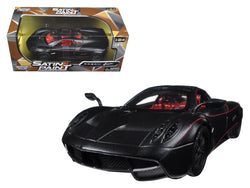 Pagani Huayra Matte Black 1/24 Diecast Model Car by Motormax