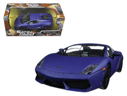 Lamborghini Gallardo LP 560-4 Matte Purple 1/24 Diecast Model Car by Motormax