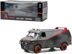 1983 GMC Vandura Van Weathered Version with Bullet Holes "The A-Team" (1983-1987) TV Series 1/24 Diecast Model by Greenlight