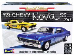 1969 Chevrolet Nova SS "Special Edition" 2-in-1 Plastic Model Kit (Skill Level 5) 1/25 Scale Model by Revell