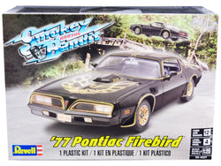 1977 Pontiac Firebird "Smokey and the Bandit" (1977) Movie Plastic Model Kit (Skill Level 4) 1/25 Scale Model Car by Revell