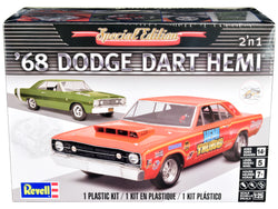 1968 Dodge Dart HEMI 2-in-1 Plastic Model Kit (Skill Level 5) 1/25 Scale Model by Revell