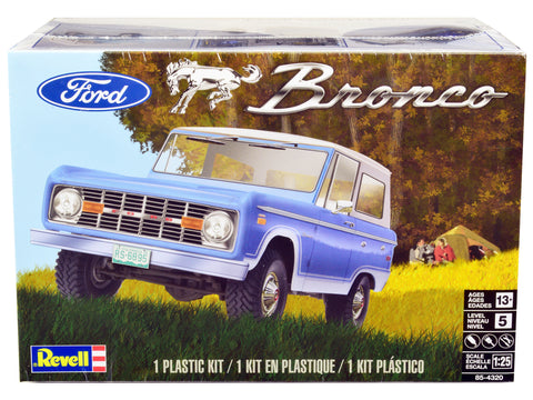 Ford Bronco Plastic Model Kit (Skill Level 5) 1/25 Scale Model by Revell