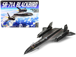 Lockheed SR-71A Blackbird Stealth Aircraft "The World's Fastest Stealth Jet" Plastic Model Kit (Skill Level 5) 1/48 Scale Model by Revell