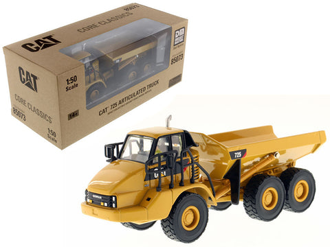 CAT Caterpillar 725 Articulated Truck with Operator Core Classics Series 1/50 Diecast Model by Diecast Masters