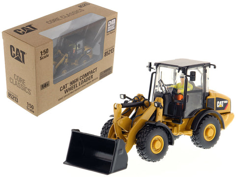 CAT Caterpillar 906H Compact Wheel Loader Core with Operator Core Classics Series 1/50 Diecast Model by Diecast Masters