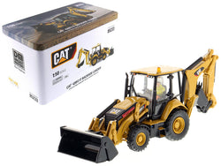 CAT Caterpillar 420F2 IT Backhoe Loader with Operator High Line Series 1/50 Diecast Model by Diecast Masters