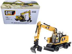 CAT Caterpillar M318F Wheeled Excavator with Operator High Line Series 1/50 Diecast Model by Diecast Masters
