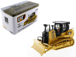 CAT Caterpillar D7E Track Type Tractor Dozer in Pipeline Configuration with Operator High Line Series 1/50 Diecast Model by Diecast Masters
