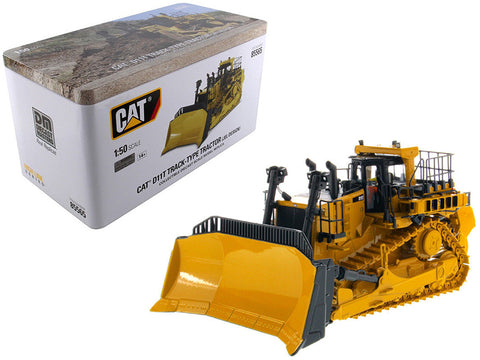 Cat Caterpillar D11T Track-Type Tractor Dozer JEL Design with Operator High Line Series 1/50 Diecast Model by Diecast Masters