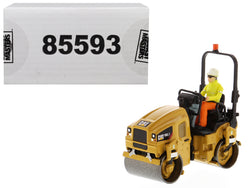 CAT Caterpillar CB-2.7 Utility Compactor with Operator High Line Series 1/50 Diecast Model by Diecast Masters