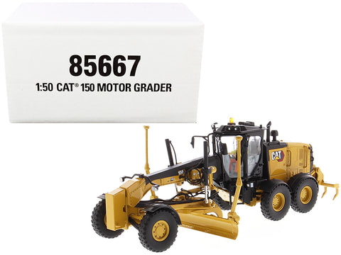 CAT Caterpillar 150 Motor Grader with Operator High Line Series 1/50 Diecast Model by Diecast Masters