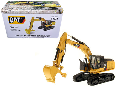 CAT Caterpillar 568 GF Road Builder with Operator High Line Series 1/50 Diecast Model by Diecast Masters