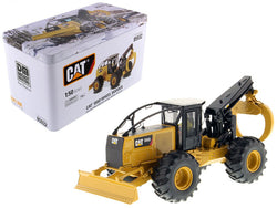 CAT Caterpillar 555D Wheel Skidder with Operator High Line Series 1/50 Diecast Model by Diecast Masters